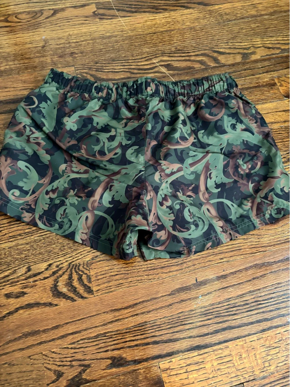 Versace Men’s Camouflage Print Shorts Size 4